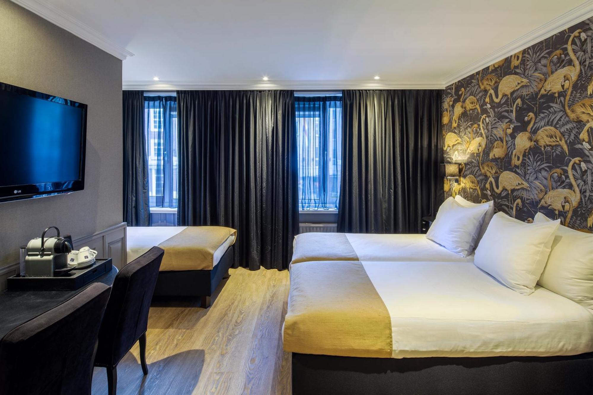 Triple three person room three seperate beds